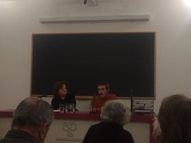 Con Miriam Chorne en la ELP